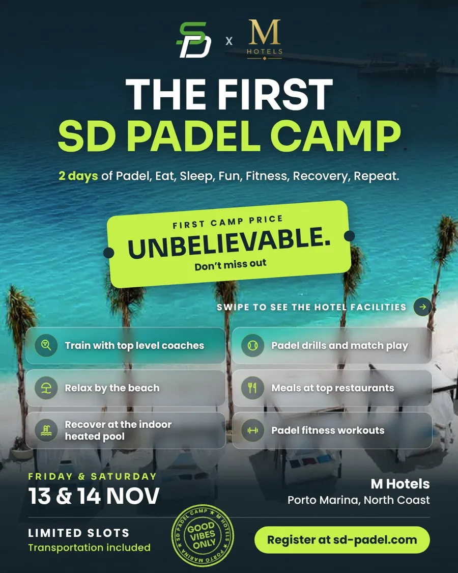 The first SD Padel Camp at M Hotels, 13 and 14 November
