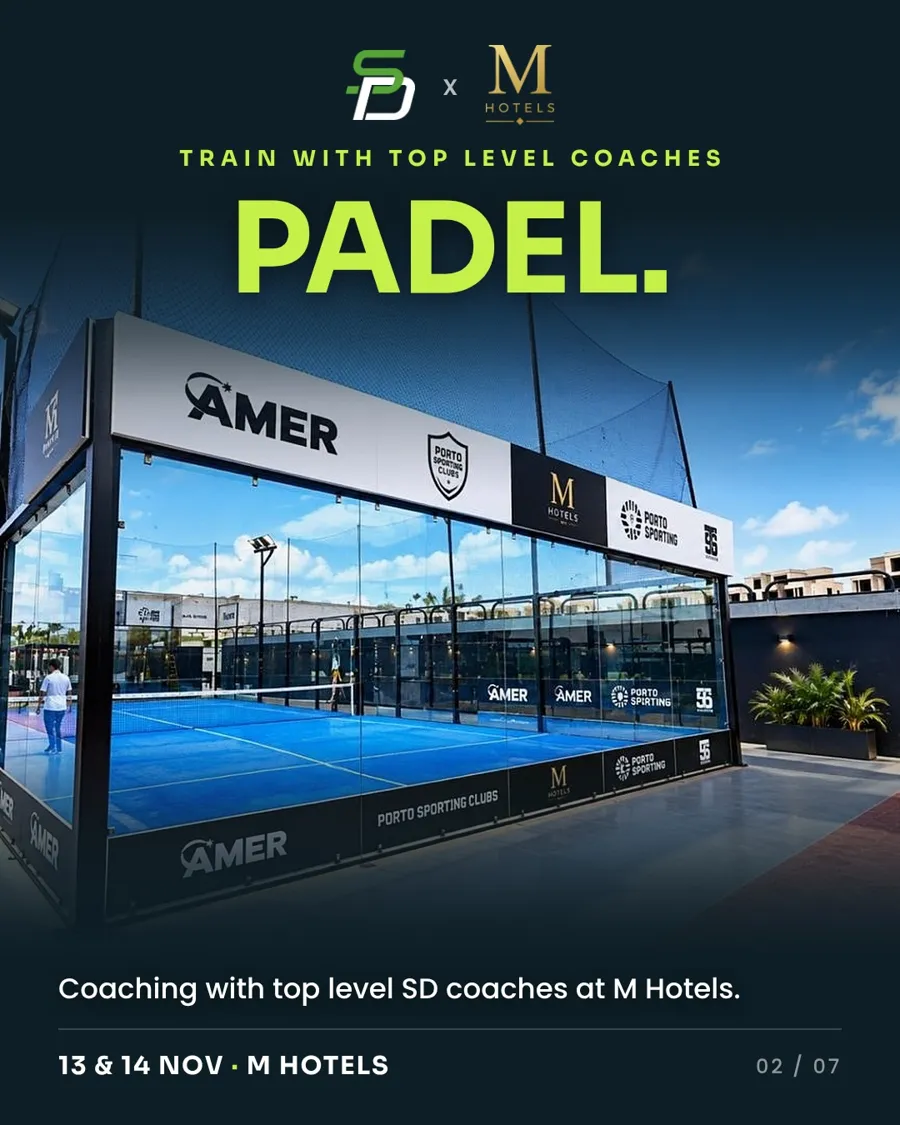 Padel: train with top level SD coaches